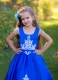 Royal Blue Holiday Dress